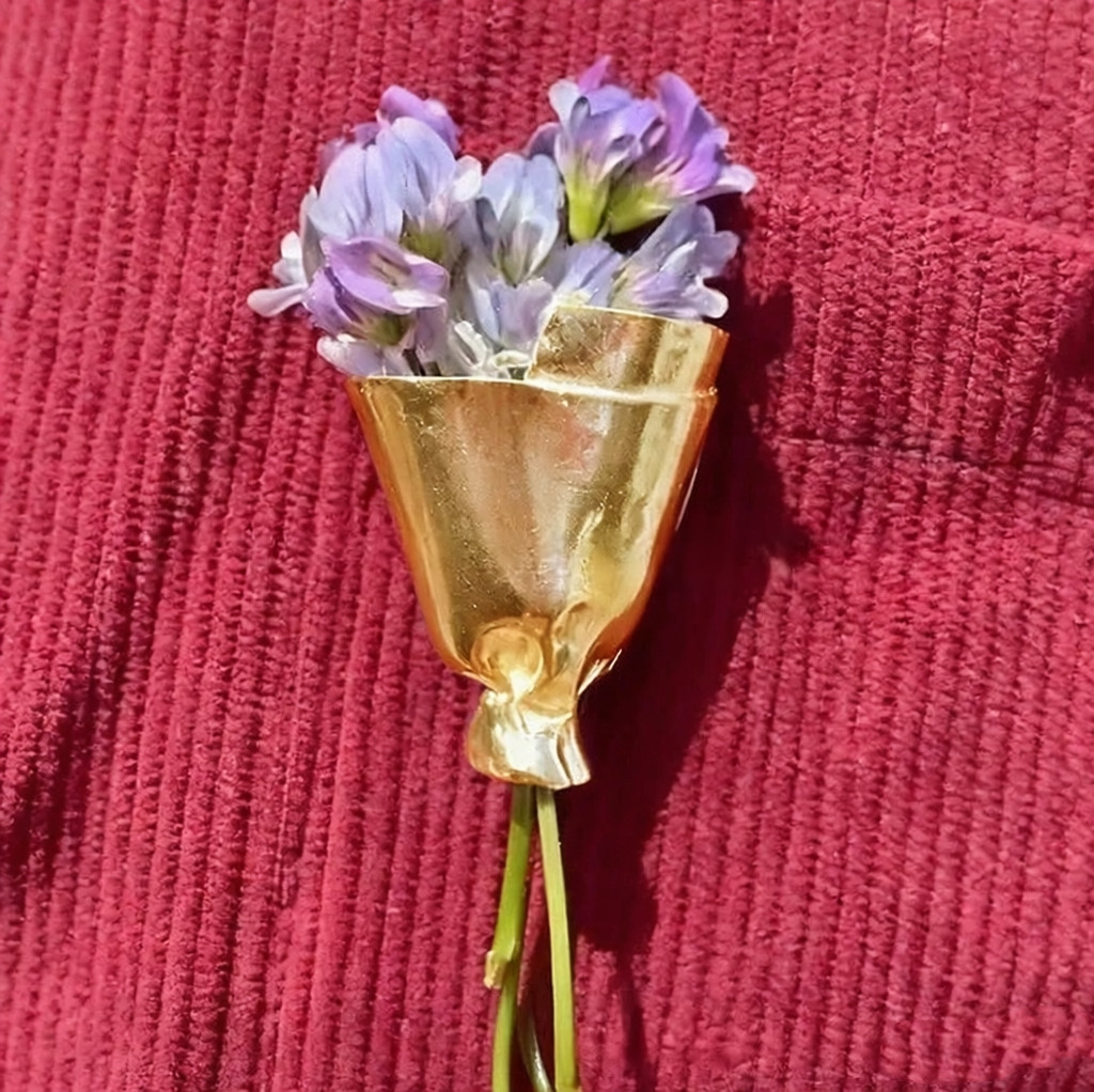 Men Accessories Bouquet - Unique Charm Design Flower Brooch Pin