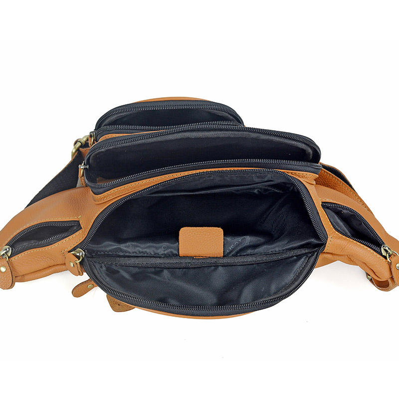 Men Genuine Leather Waist Pack - đánh giá và giá Men Accessories For Travel