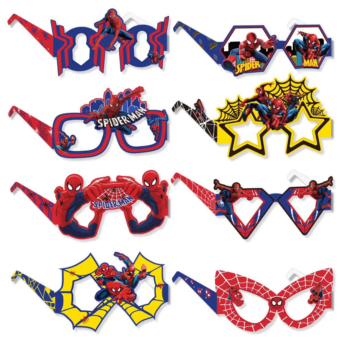 8PCS Spider-Man Paper Eco-Frie - đánh giá và giá Men Accessories For Birthday Gift