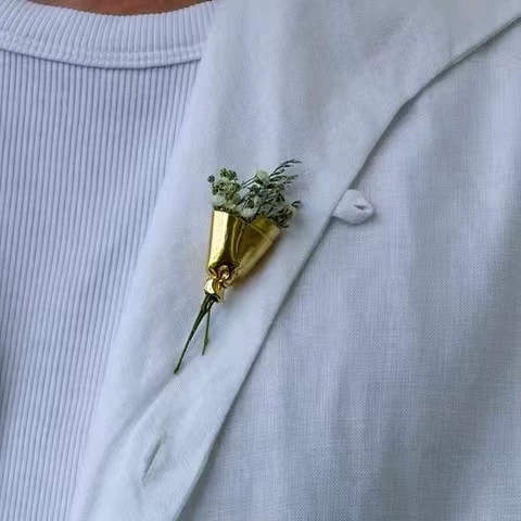 Unique Charm Design Flower Bro - đánh giá và giá Men Accessories Bouquet