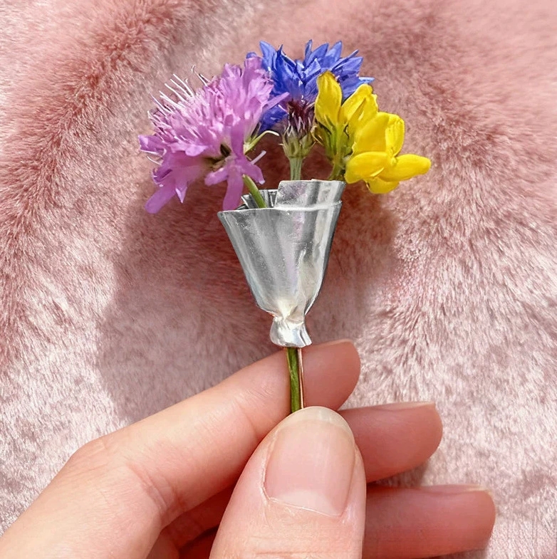 Unique Charm Design Flower Bro - đánh giá và giá Men Accessories Bouquet